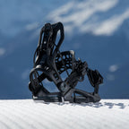 Flow Fenix Men's Quick-Entry Snowboard Bindings, Black, Large