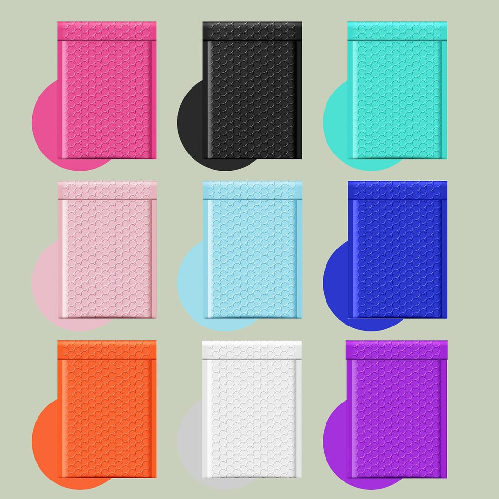 Small Bubble Mailers 4x8 Inch 200 Pack Padded Envelopes Usable Size 4x7 Waterproof Padded Mailers Self Seal Bubble