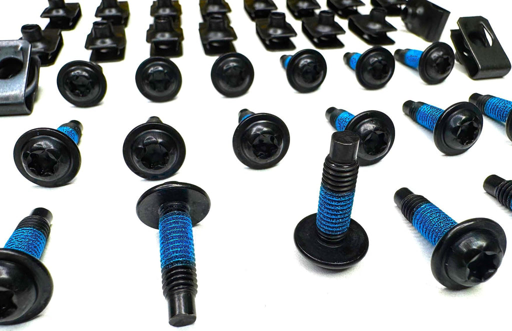 Bumper End Cap Torx Screw & U-Nut 36pc Kit Fits 97-06 Wrangler TJ Hardware
