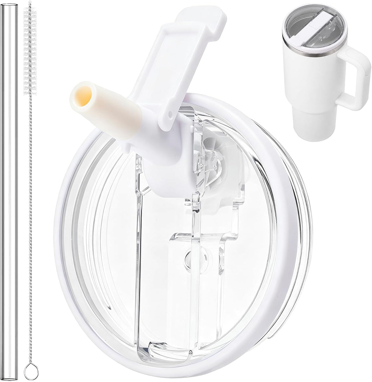 Tritan Replacement Lid for Stanley Quencher H2.0 40 oz & ProTour Tumbler