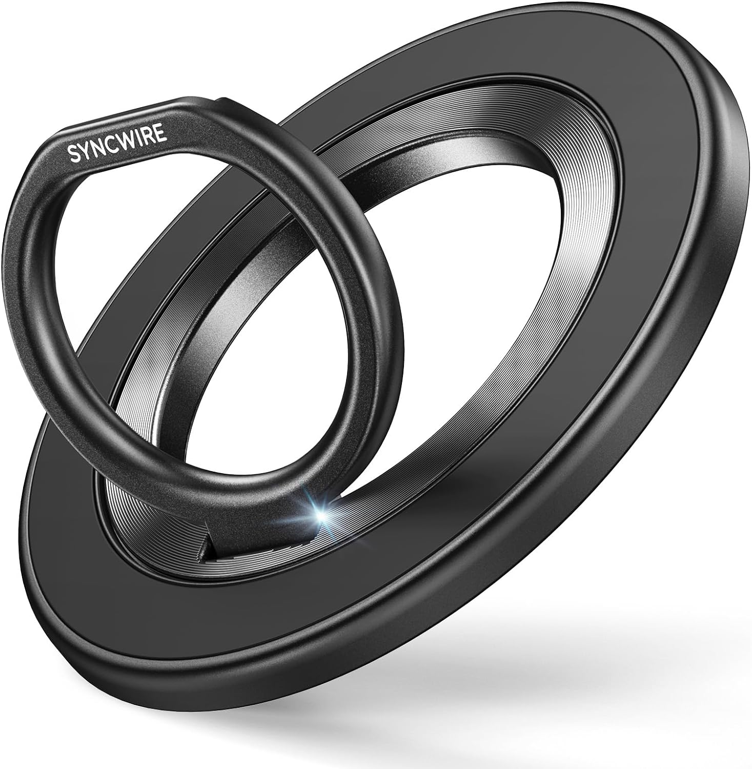 for MagSafe Phone Grip, Magnetic Phone Ring Holder Stand Kickstand | 360° Rotation, Double-Sided Magnet, Cell Phone