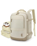 37L Expandable Travel Backpack Compression Carry On Daypack