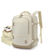 37L Expandable Travel Backpack Compression Carry On Daypack