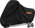 Motorcycle Cover Waterproof Motorcycle Rain Tarp Outdoor Storage