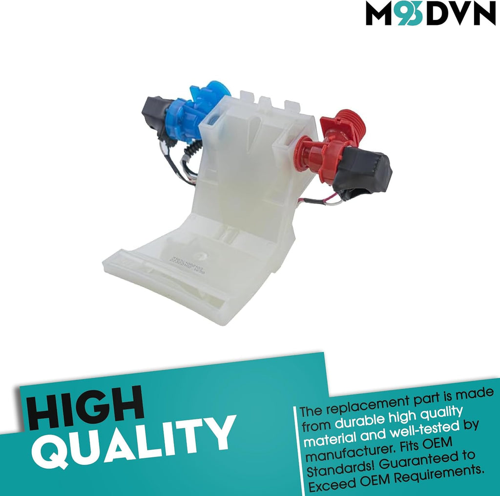 Water Inlet Valve with Vacuum Break Replacement For Amana NTW4500VQ1 WTW5100VQ1 WTW5100VQ2 WTW5300SQ2 Washer, Replacement For Inglis ITW4300SQ3 IV45001 IV4500X0 Washer