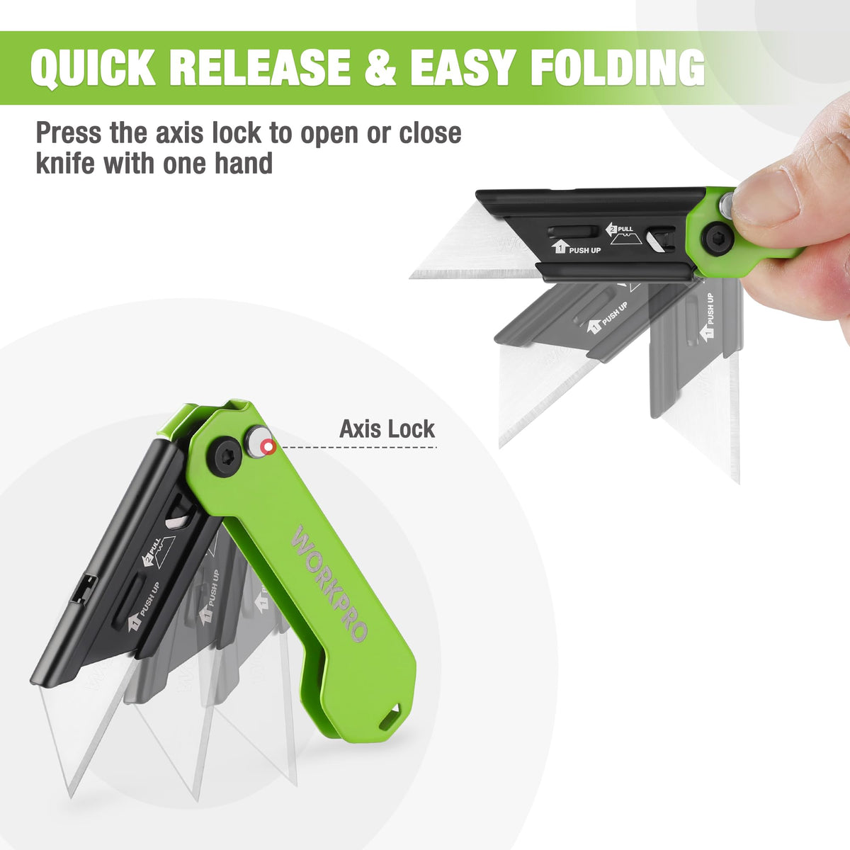 3-Pack Folding Utility Knife