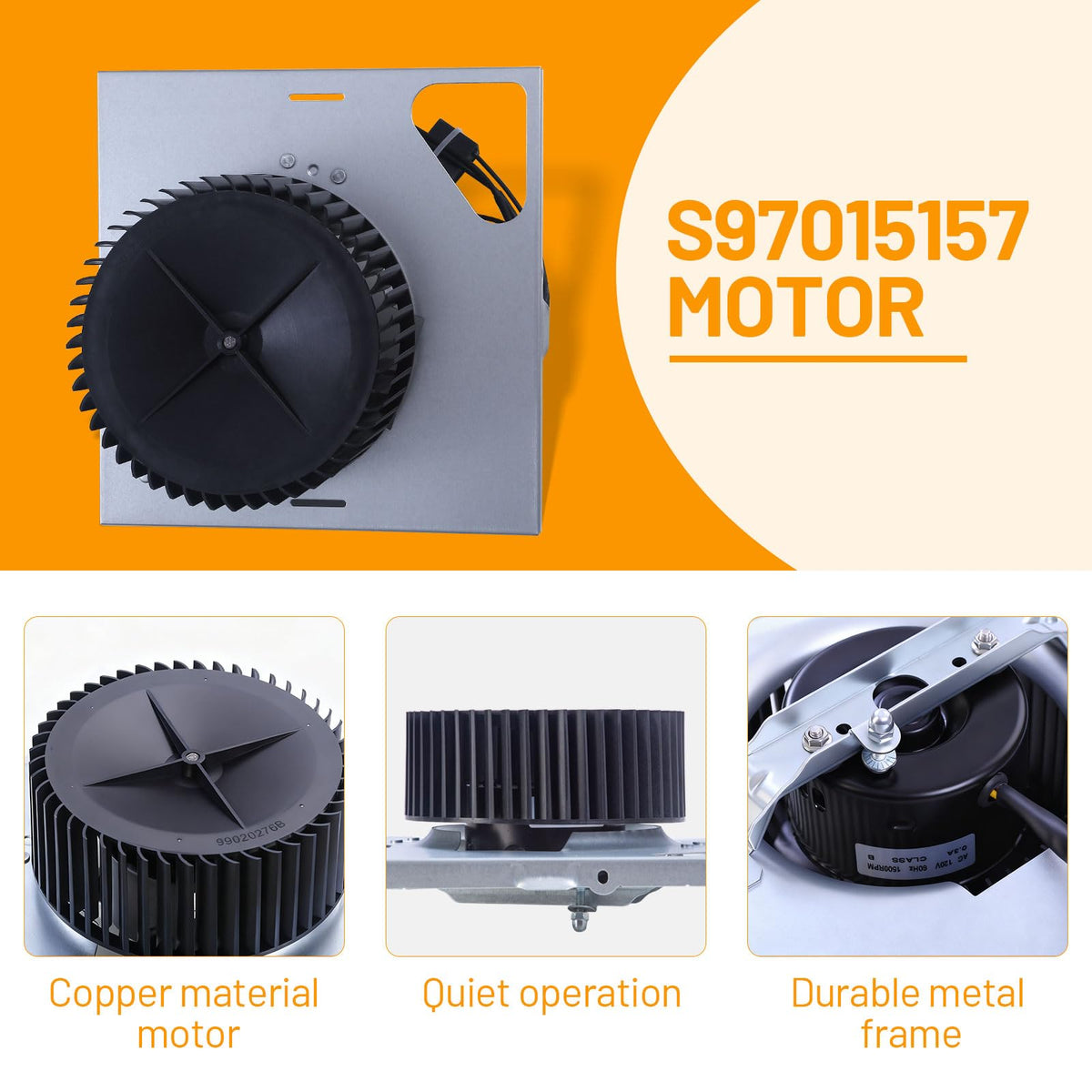 676d/2676f-a, S97015157 Motor Assembly Fit for Broan NuTone,684-D/2684F-A