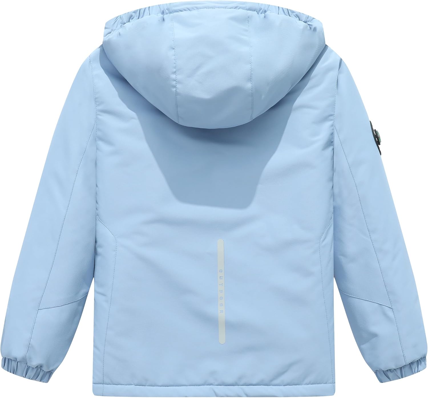 Boys Winter Warm Skiing Jacket Kids Snow Coat | Thick Fleece lined Waterproof Windproof Rain Jacket with Detachable Hood