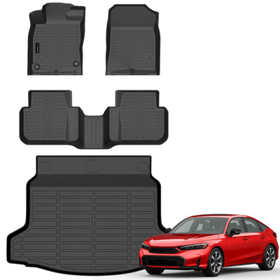 Floor Mats for 2025-2027 Honda Civic Hybrid Hatchback Accessories