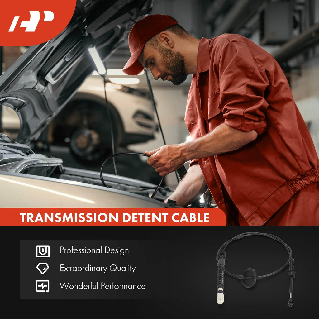 A-Premium Automatic Transmission Detent Cable Compatible with Chevrolet