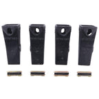 4X 7107320 6737325T Dirt Bucket Tooth for Bobcat Mini Excavators 6737325