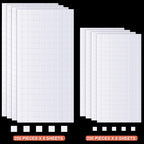 500 Pcs Foam Strips with Adhesive, Dual Sided Foam Tapes, 2 Size