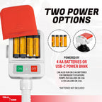 TERA PUMP Dual Power Manual Nozzle Liquid Transfer Pump