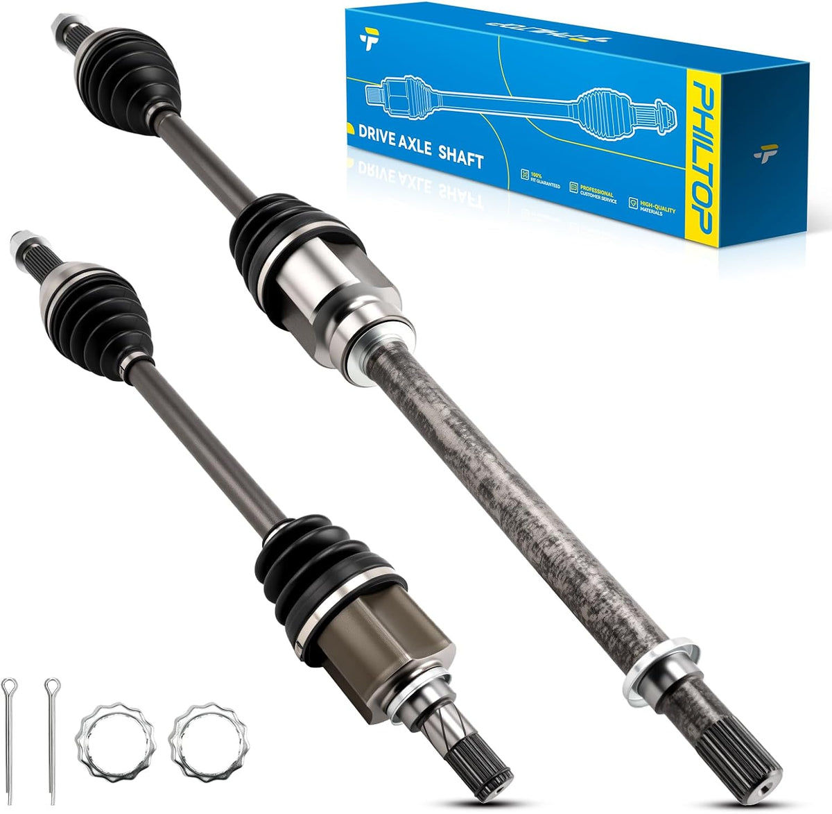 PHILTOP Front CV Axle Shaft for Nissan 2013-2018 Altima 2.5L Sedan