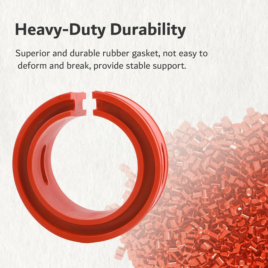 2PCS Heavy Duty Coil Spring Spacers B Type,Universal Rear Coil Springs Spacer for Enhancing Spring Rate with 1.45''-1.65" Spacing,Professional Automotive Rear Springs Booster