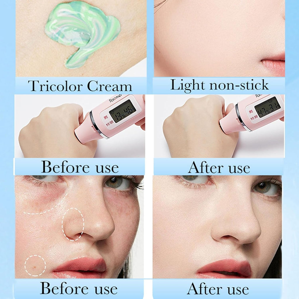 Makeup Primer, Color Correcting Primer, SPF 50 Sunscreen, Hydrating Face Primer, One Step Isolation Cream, Long
