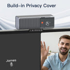 3 in 1 1080P Webcam with Microphone & Speaker | Built-in Privacy Cover, USB Camera, Video Conferencing/Online