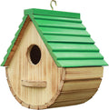 Bird House,Outdoor Birdhouse, Wooden Bird Houses for Outside Clearance Bluebird Finch Cardinals Hanging Birdhouse