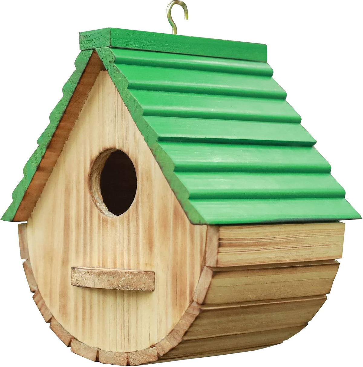 Bird House,Outdoor Birdhouse, Wooden Bird Houses for Outside Clearance Bluebird Finch Cardinals Hanging Birdhouse