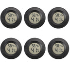 Serundo Auto Digital Hygrometer Thermometer Room Indoor Thermometer 6 Pack