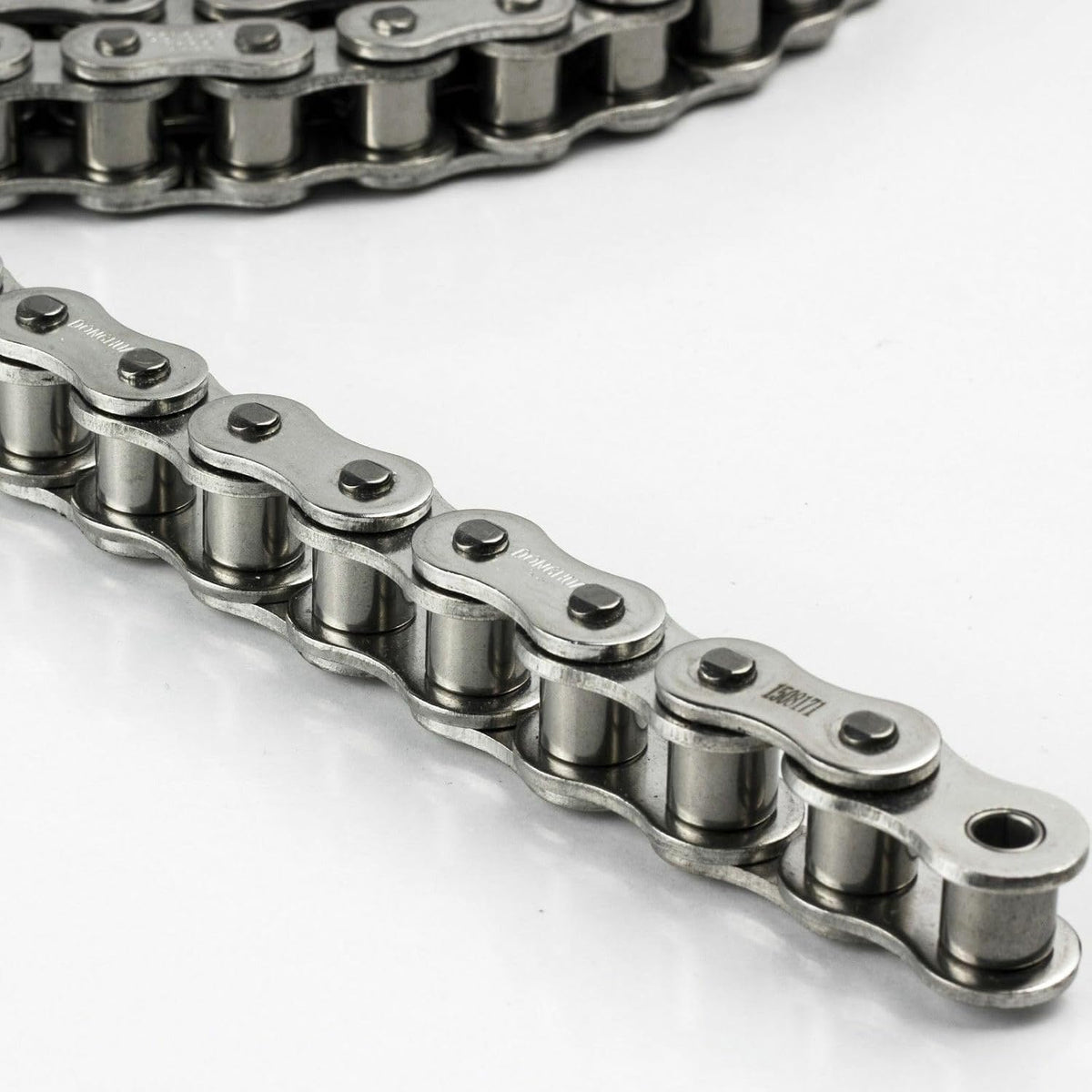 Jeremywell 80SS Stainless Steel Roller Chain 10 Feet with 1 Connecting Link