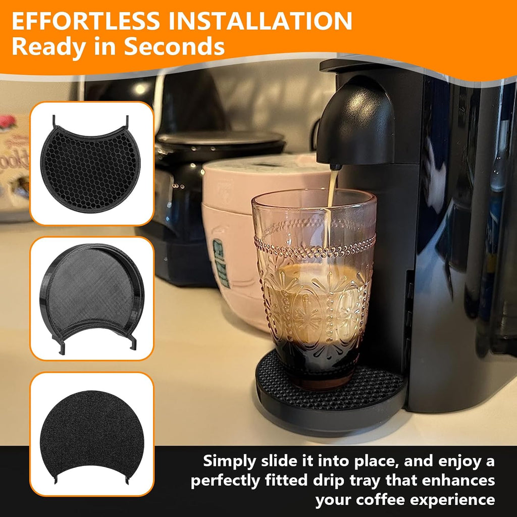 Drip Tray for Nespresso Compatible with Vertuo Plus Replacement(8MM)