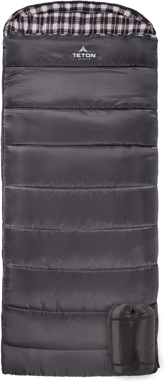 Teton Celsius Regular, 25F, 20F, 0F Degree Sleeping Bags, All Weather Bag for Adults and Kids, Camping Made Easy and