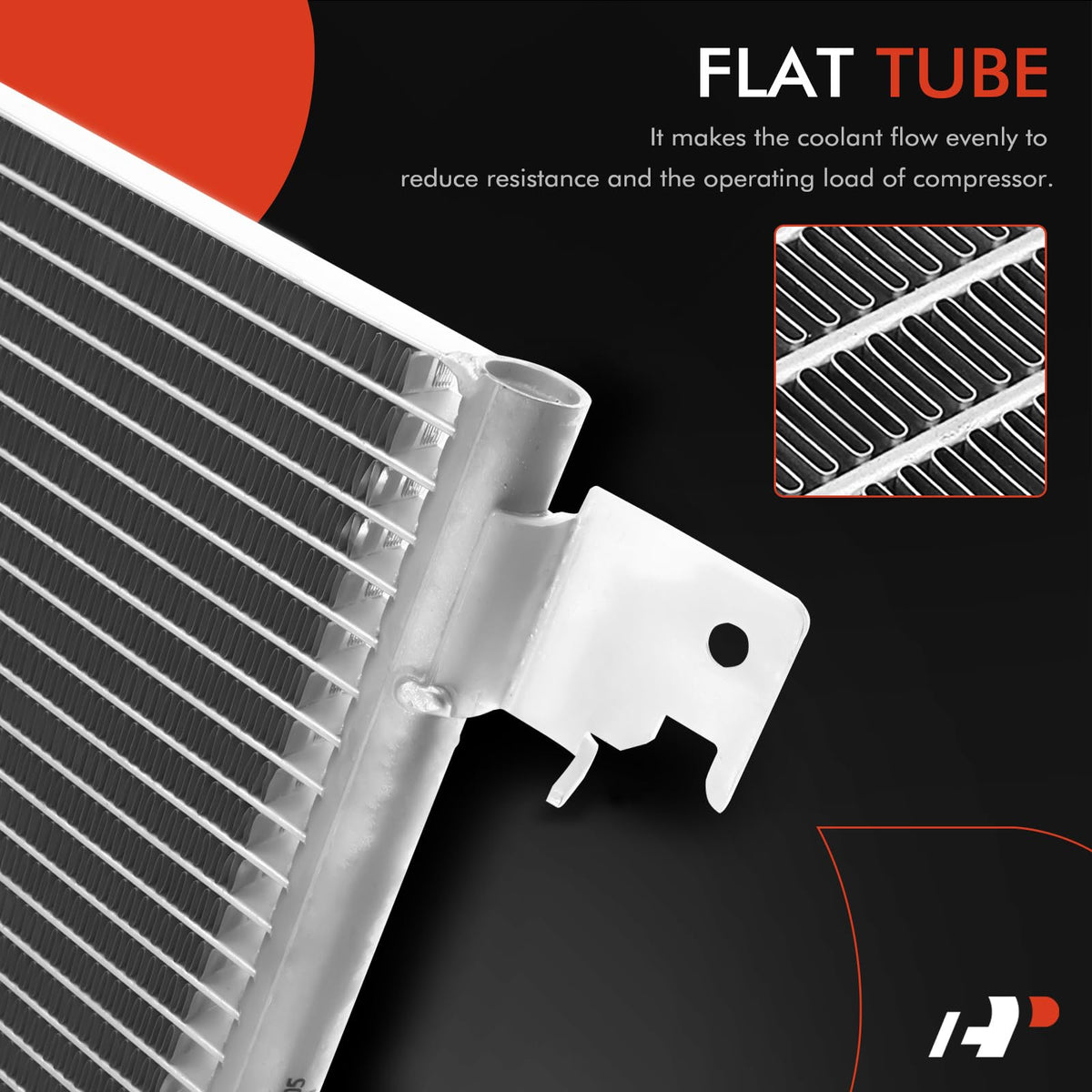 A-Premium Air Conditioning Condenser Compatible with Jeep & Dodge