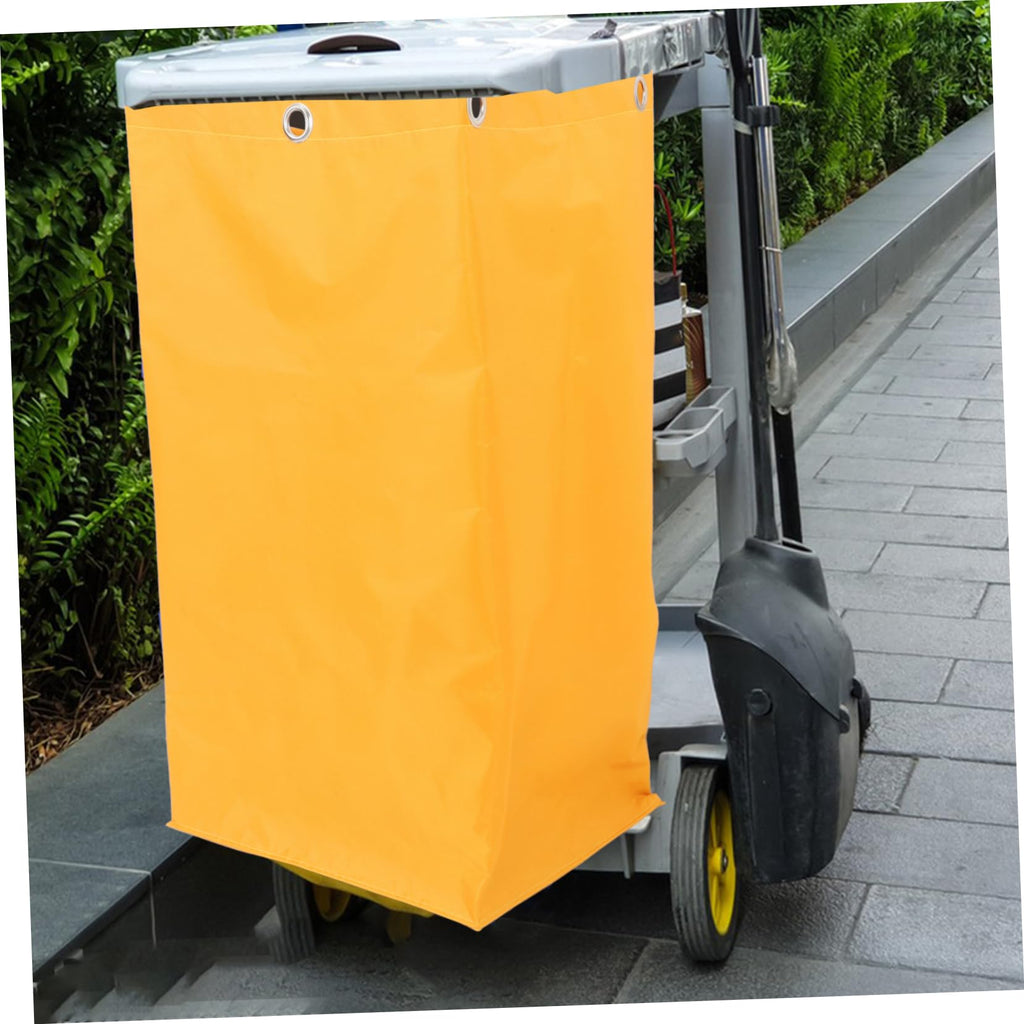 Splashproof Cleaning Cart Bag Canvas Replacement Pouch for Wet Rooms