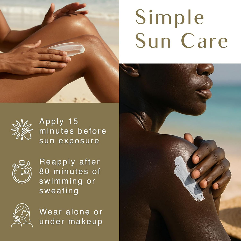 SPF 30 for the Face & Body - Moisturizing Sun Protection, SPF 30, Sun Lotion for Women, Ultra Sheer, Travel Size