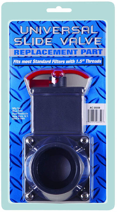 Blue Seal Pool Products Universal Slice Valve 1.5" MPT 1.5" FPT Black Diamond Filter Parts