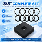 3/8" Impact Retaining Ring Clip with O-Ring Fit for Mmilwaukei Type Wrenche