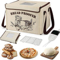 Bread Proofing Box, Dough Proofer 50-113°F Temp Precise Control & 48H Timer