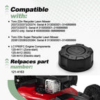 Gas Cap Compatible with Toro Recycler Lawn Mower Replace 121-4163