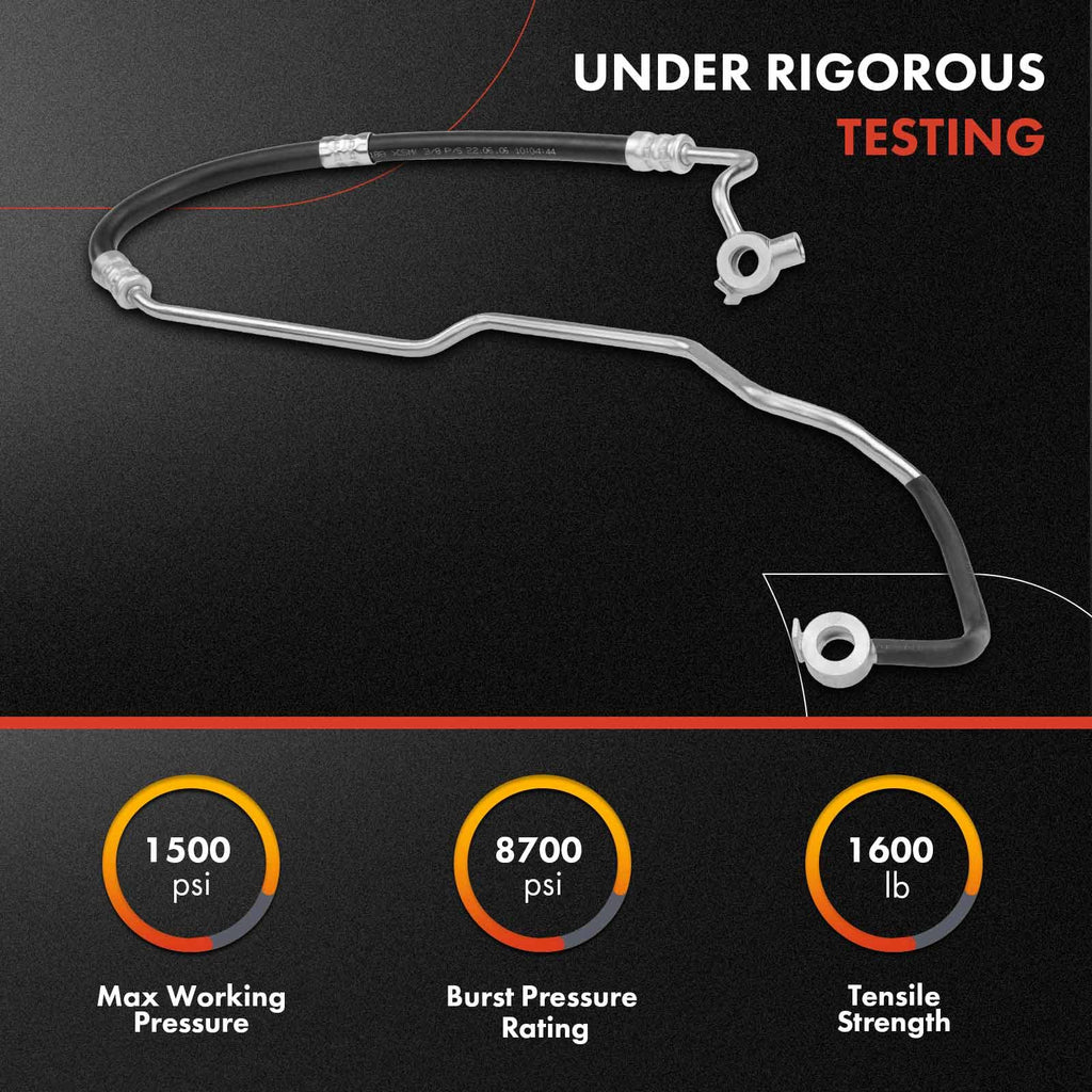 A-Premium Power Steering Pressure Hose Line Assembly