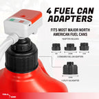 TERA PUMP Dual Power Manual Nozzle Liquid Transfer Pump