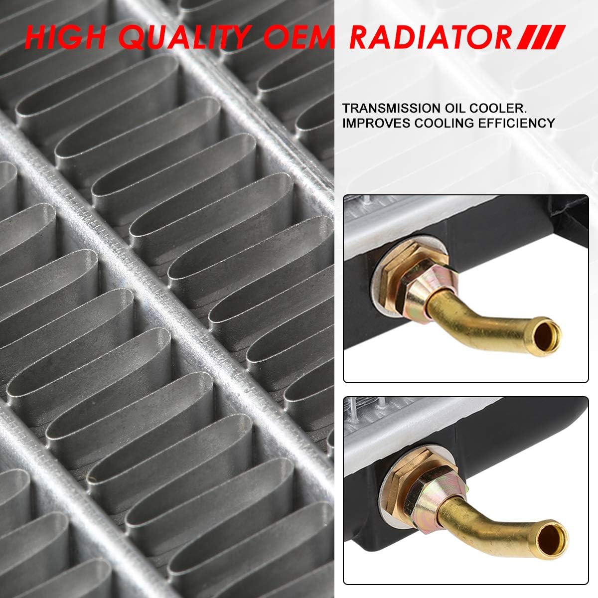 Auto Dynasty 13031 Radiator for 2007-2009 Honda CRV CR-V AT