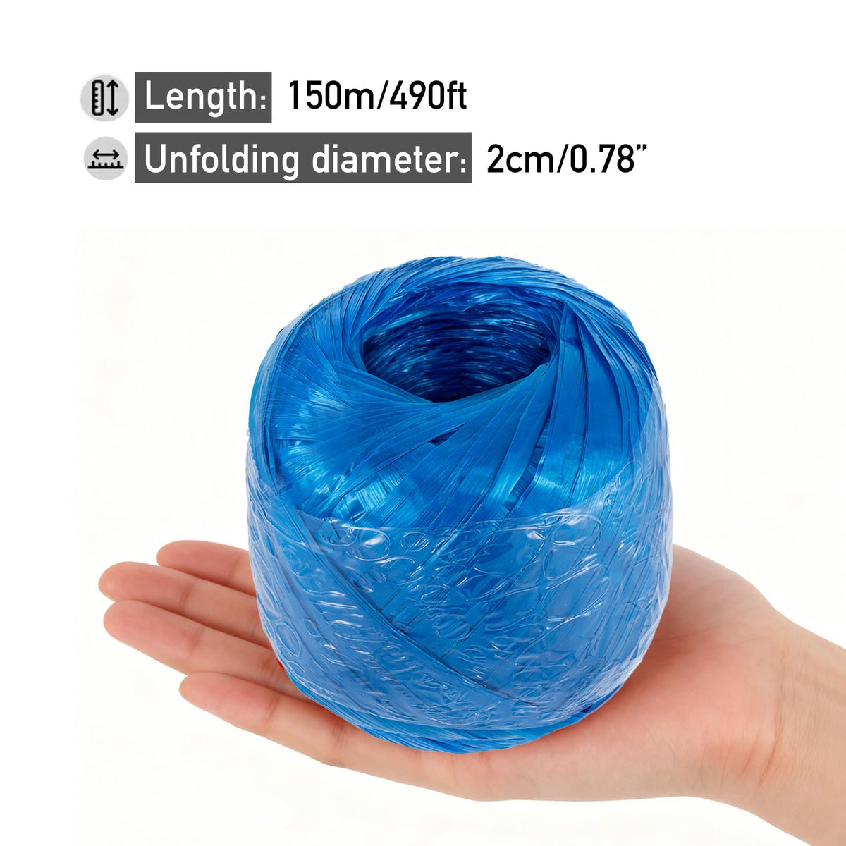 980 Feet Long Bundled Polyester Nylon Plastic Rope Twine,Polypropylene Twine for Household Gardening, Agricultural