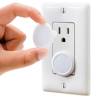 Outlet Covers Baby Proofing (50 Pack) Safe & Secure Electric Plug Protectors | Sturdy Childproof Socket Covers for