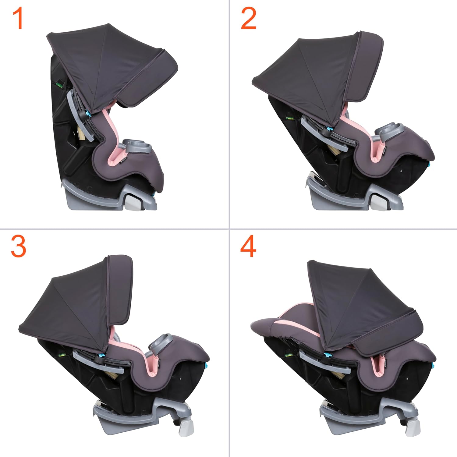 Cover Me 4-in-1 Convertible Car Seat