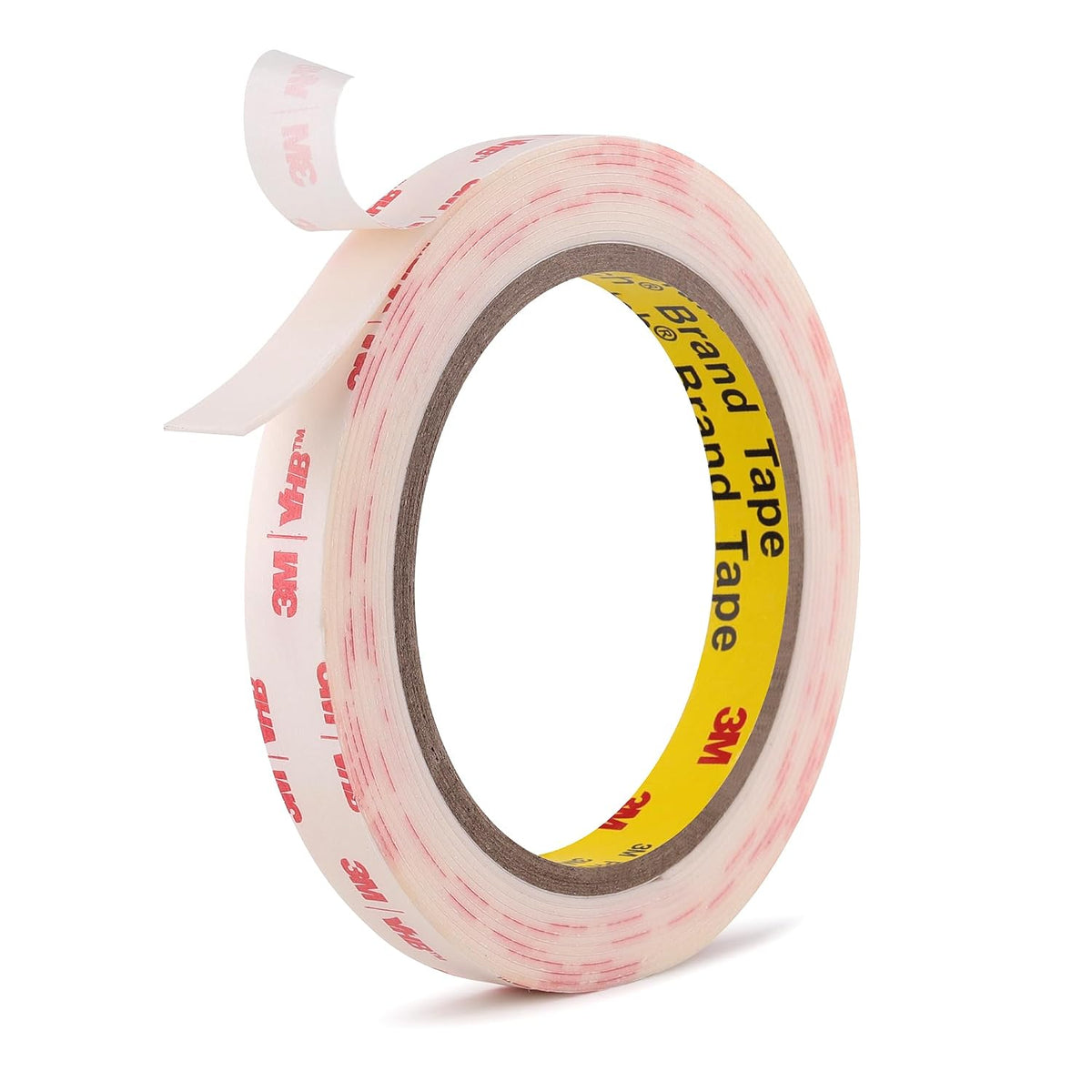3M Double Sided Tape, 1/2” x 10.8Ft, 4950, White