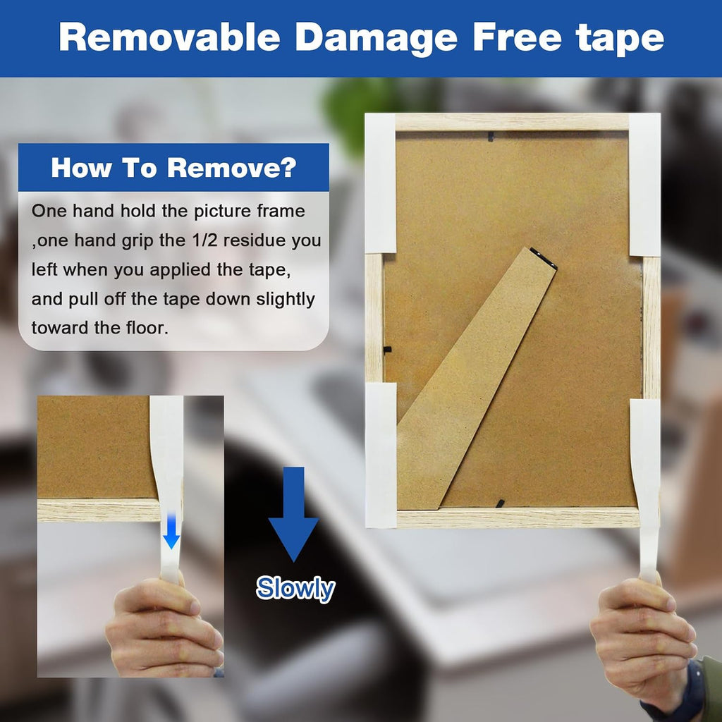 Double Sided Tape 1"×16.5ft, Heavy Duty Mounting Tape