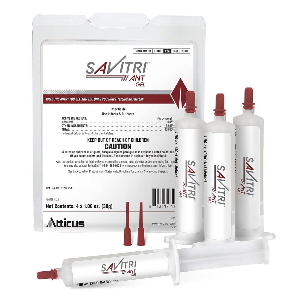Savitri Ant Gel Bait (4 x 30 Grams) - Indoor and Outdoor Ant Killer
