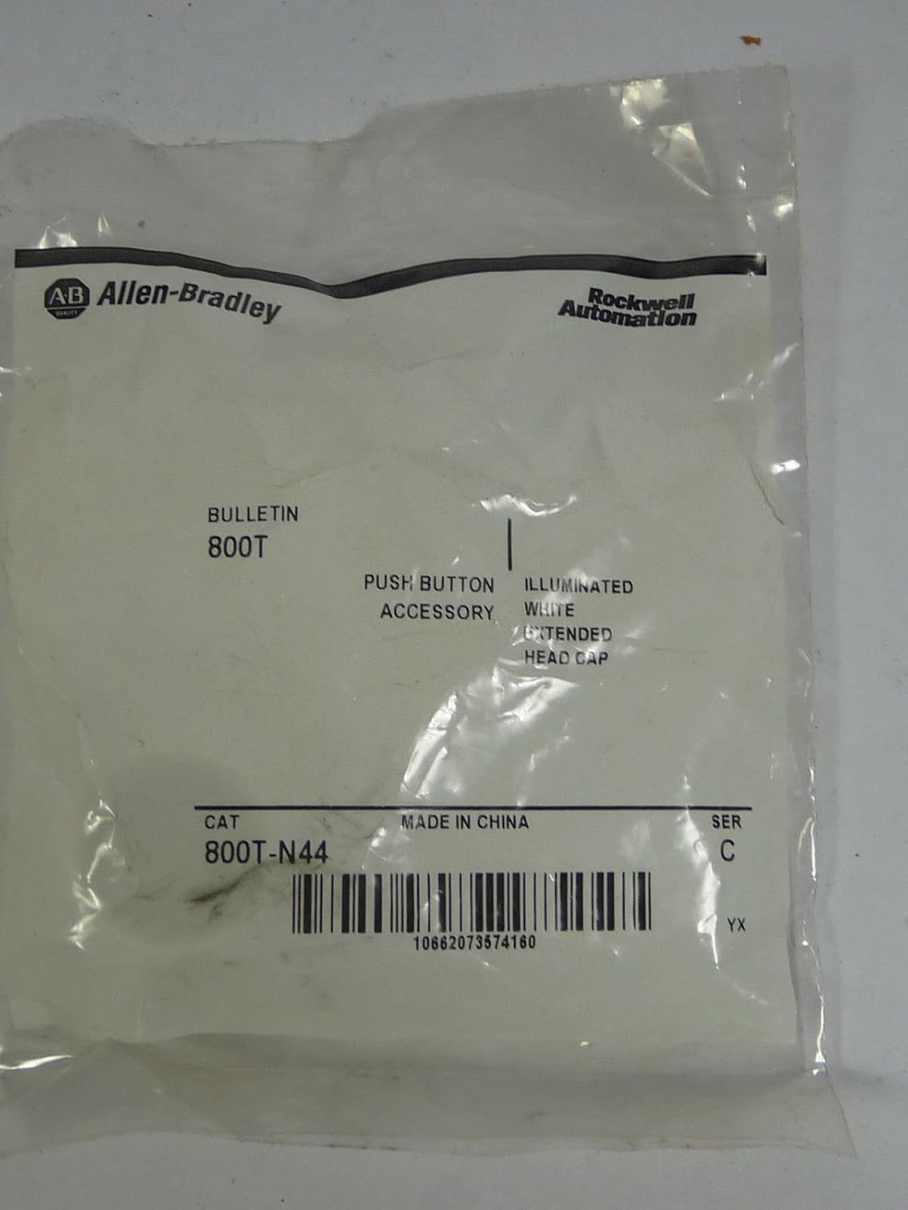 Allen-Bradley 800T-N44 Pilot Light Cap