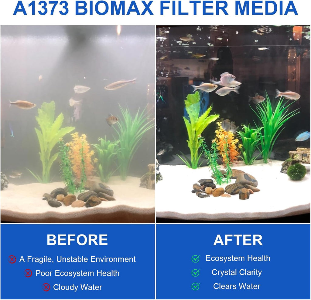 420g A1373 Biomax Filter Media Kit for AquaClear 70 Power Filter, 3 Pack