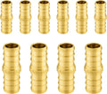 10-Pack Niikappu PEX Fittings 3/4" x 3/4" Pex Coupling(PEX1807006-10)