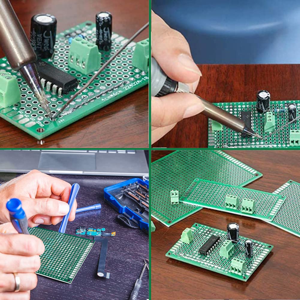 Prototype 72×30mm PCB Board with DIN Rail Mounting Carrier Housing