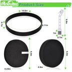 Anewise Filter and Belt Replacement for Bissell 2258 2492 2252 2254 2489