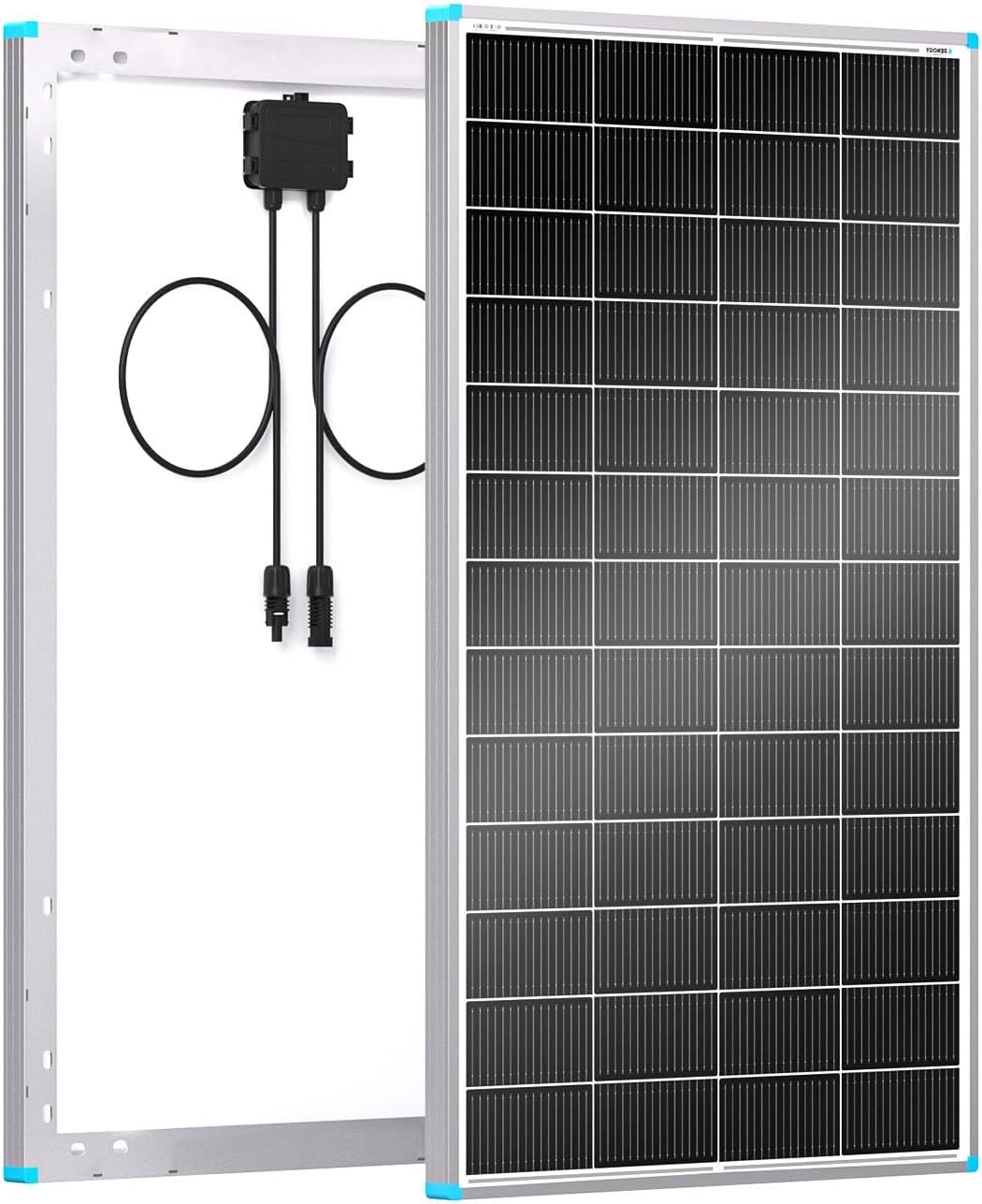 200 Watt Solar Panel N-Type, 25% High Efficiency Solar Panel | 200W Solar Panel 16BB for RV Roof Boat Camping Van