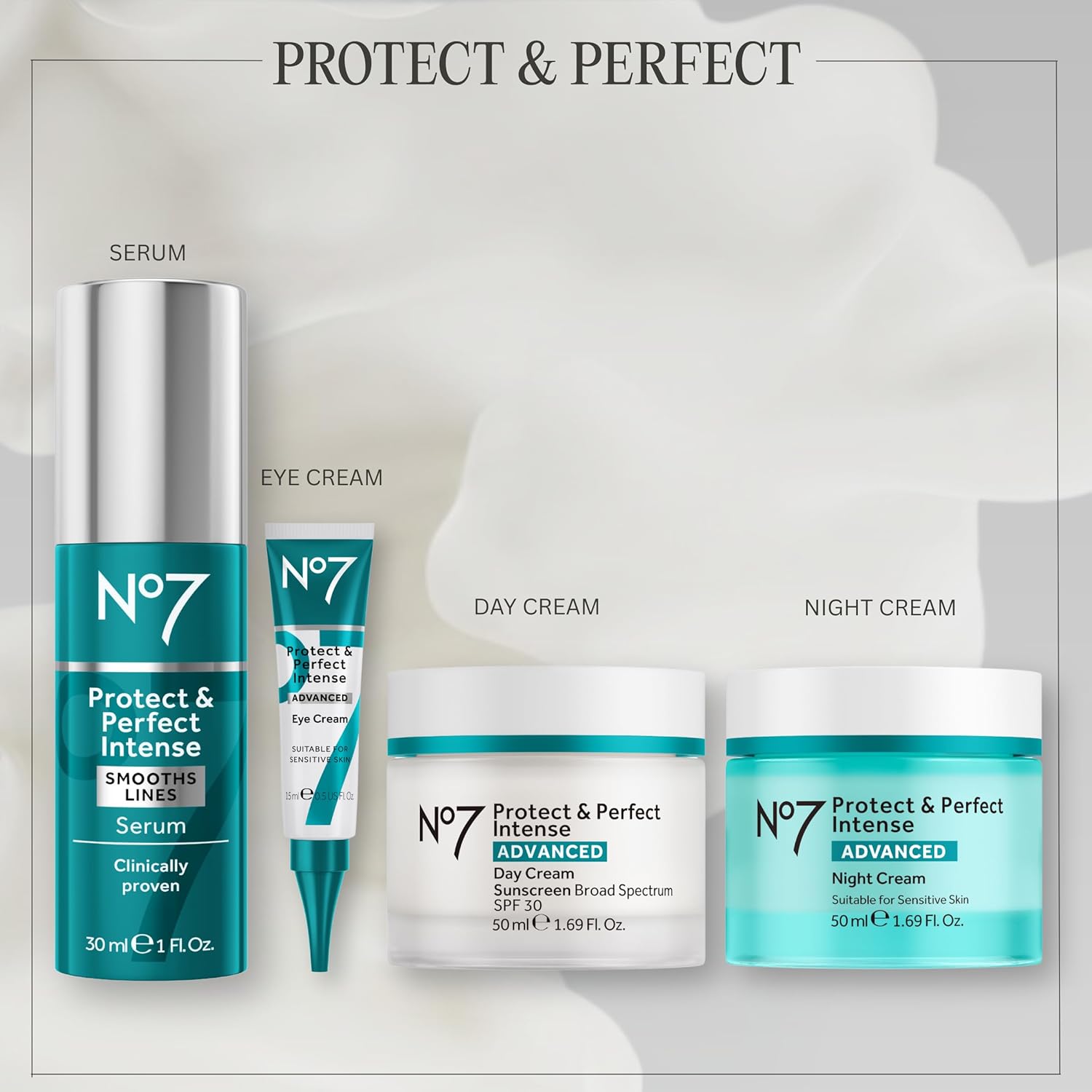 Protect & Perfect Intense Advanced Face Cream - Hydrating Face Moisturizer with SPF - Formulated with Hyaluronic Acid
